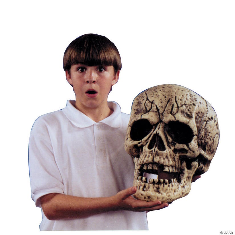 Giant Halloween Skull
