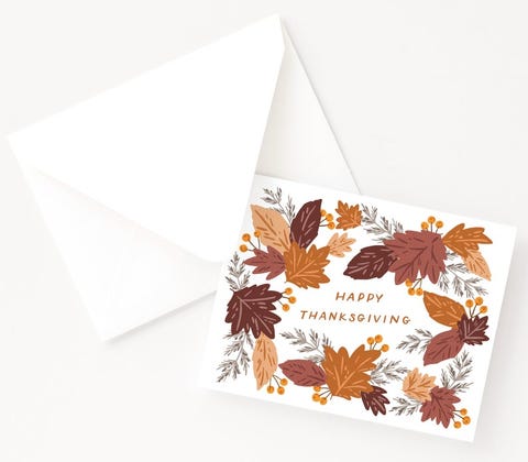 35 Thoughtful Thanksgiving Cards Stylish Thanksgiving Card Ideas
