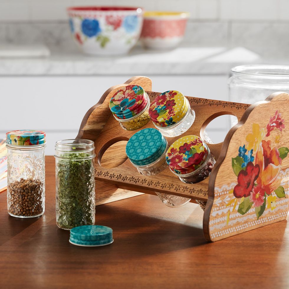 The Pioneer Woman Wildflower Whimsy Spice Rack