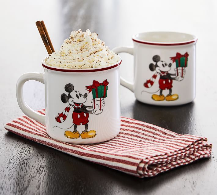 Disney Mickey Mouse Stoneware Mugs
