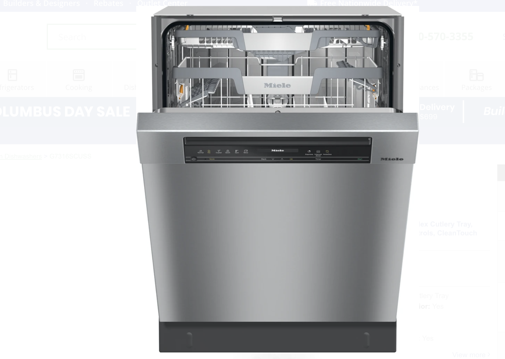 Miele Smart Dishwasher with AutoDos