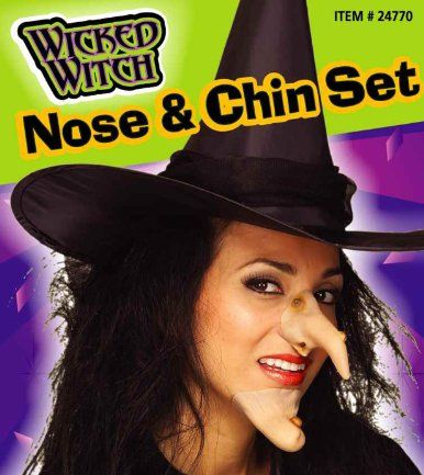 Witch Nose and Chin Set