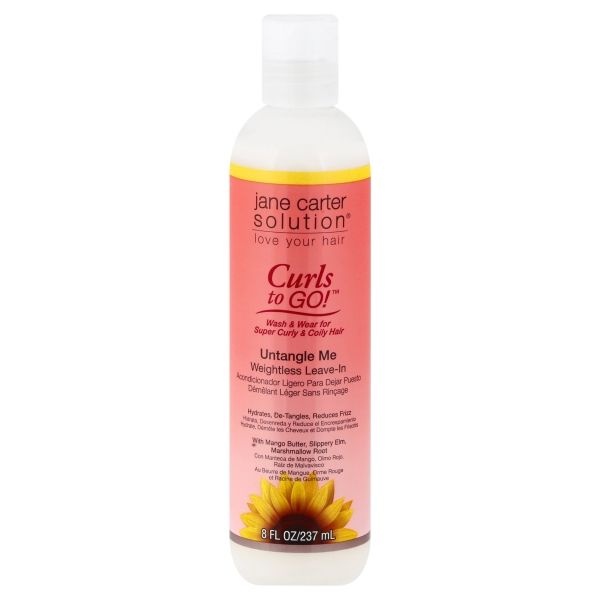 Jane Carter Solution Curls to Go Untangle Me Weightless Leave-In Conditioner 