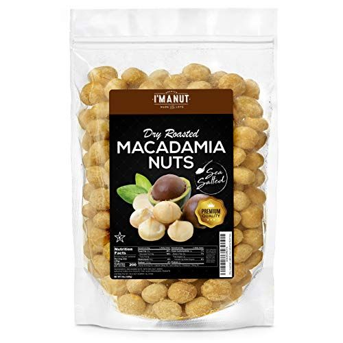 Oven Dry Roasted Macadamia Nuts With Sea Salt