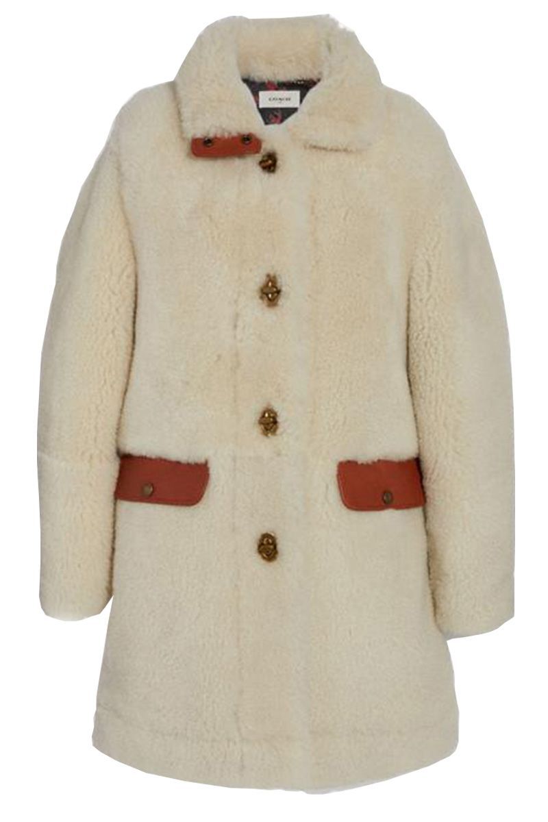 Coach hot sale teddy coat