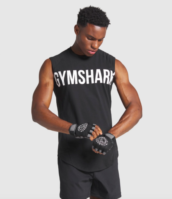 gymshark drop arm sleeveless hoodie