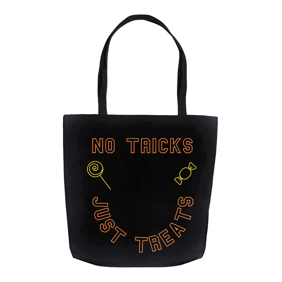 No Tricks Just Treats Tote Bag