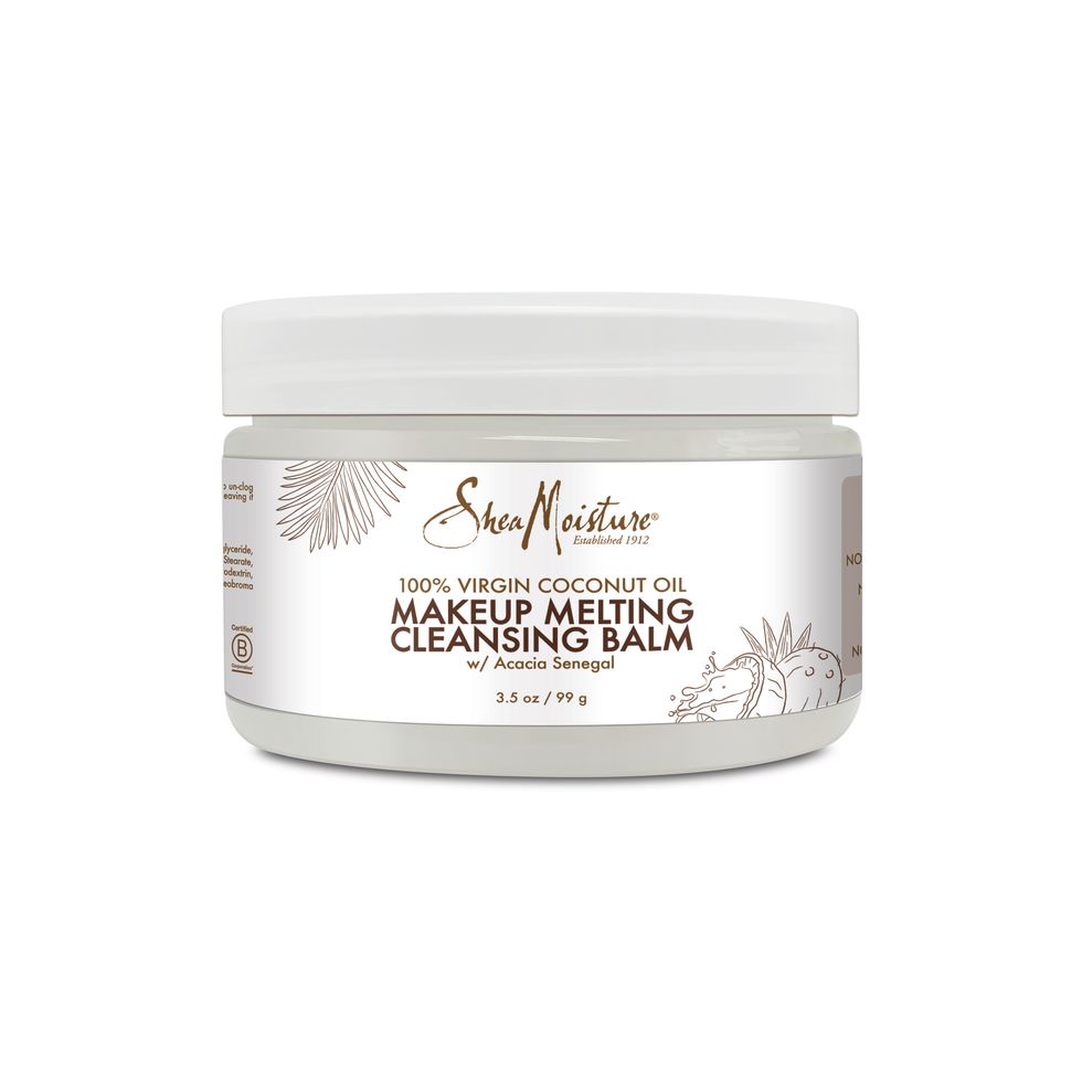 SheaMoisture Makeup Melting Cleansing Balm, 100% Virgin Coconut Oil, 3.5 oz