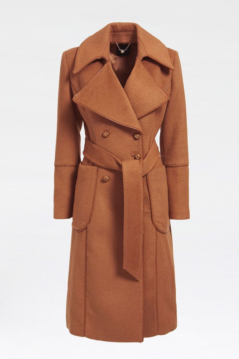 warm camel coat