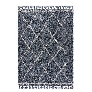Berber Geometric Shaggy Rug Berber Geometric Shaggy Rug