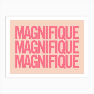 Magnifique Coralpink Art Print, £20 Magnifique Coralpink Art Print, £20