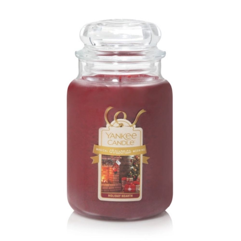 Holiday Hearth Candle