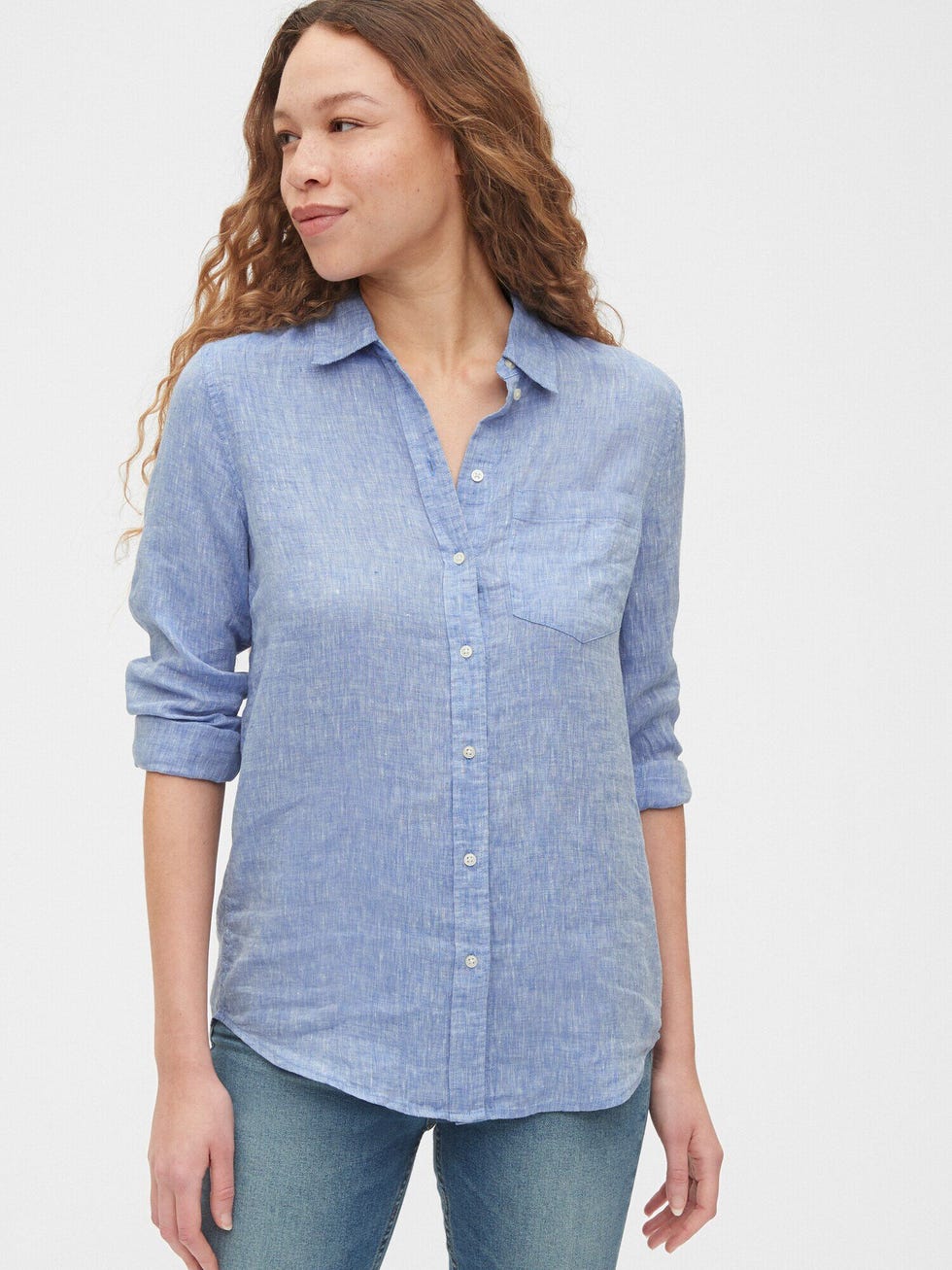 Boyfriend Shirt in Linen