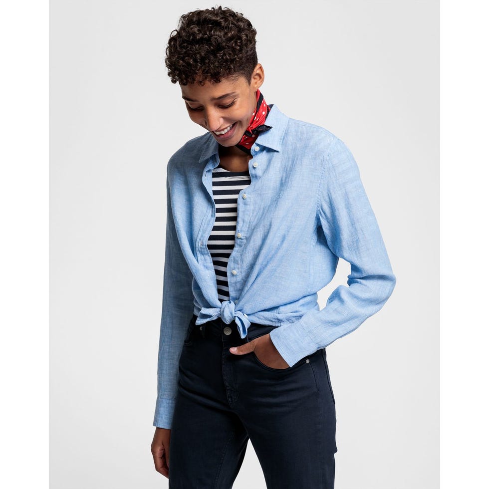Linen Chambray Shirt