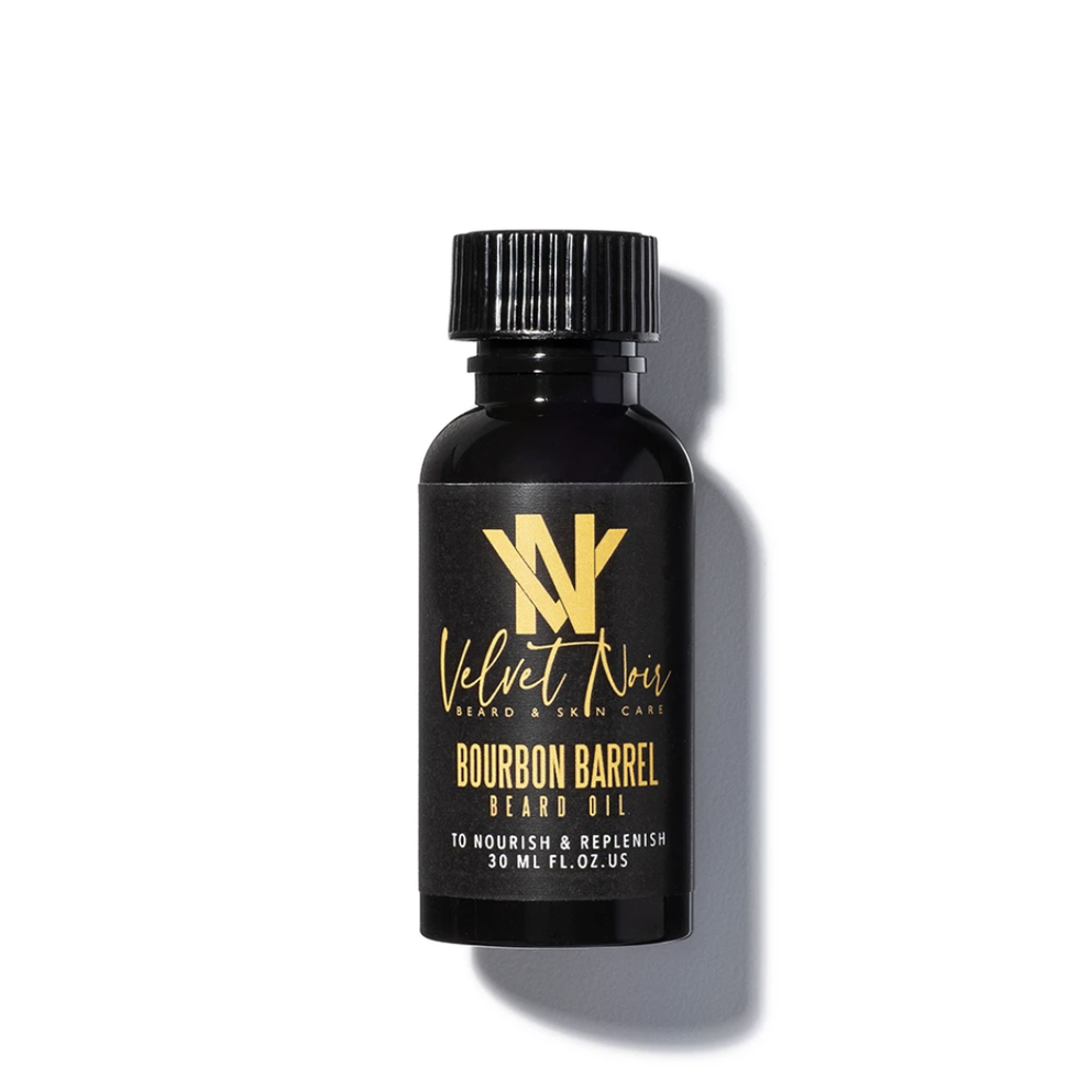 Velvet Noir Bourbon Barrel Beard Oil 
