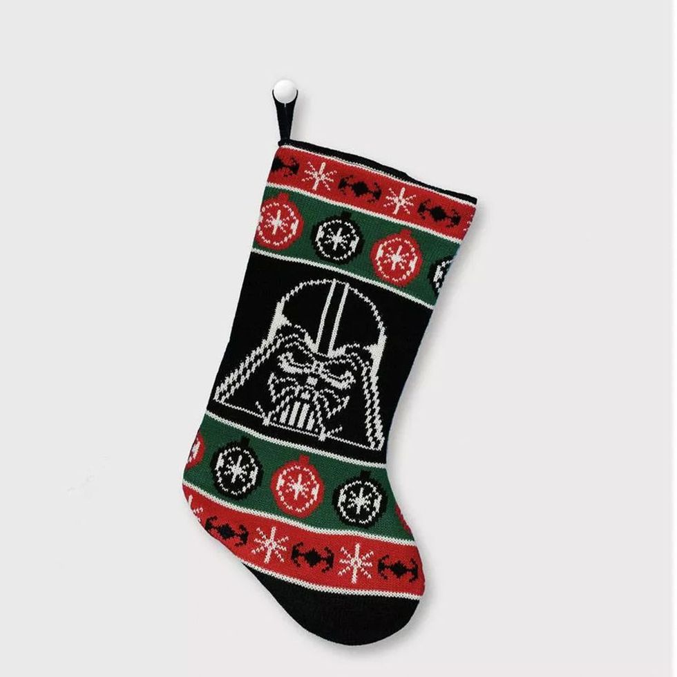 Darth Vader Knit Christmas Stocking