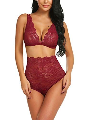 Comfortable Stylish sexy bra and pant set Deals 