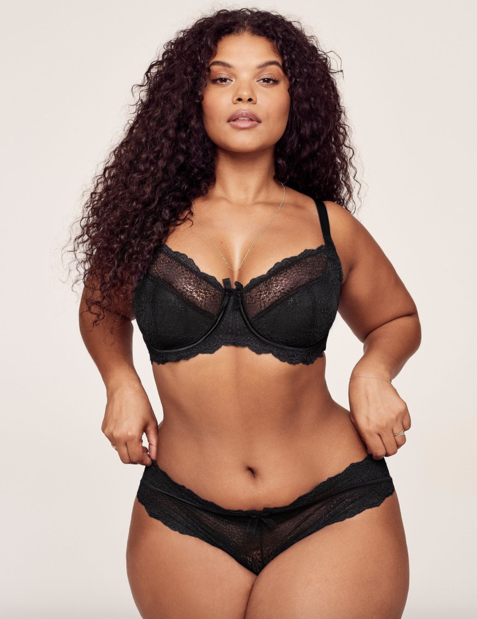 Push Up Bra & Panties Sets Women Sexy Lingerie Lace Underwear, Size:  XXL(Black), snatcher