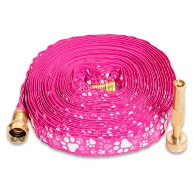 50' HydroHose with Adjustable Brass Nozzle