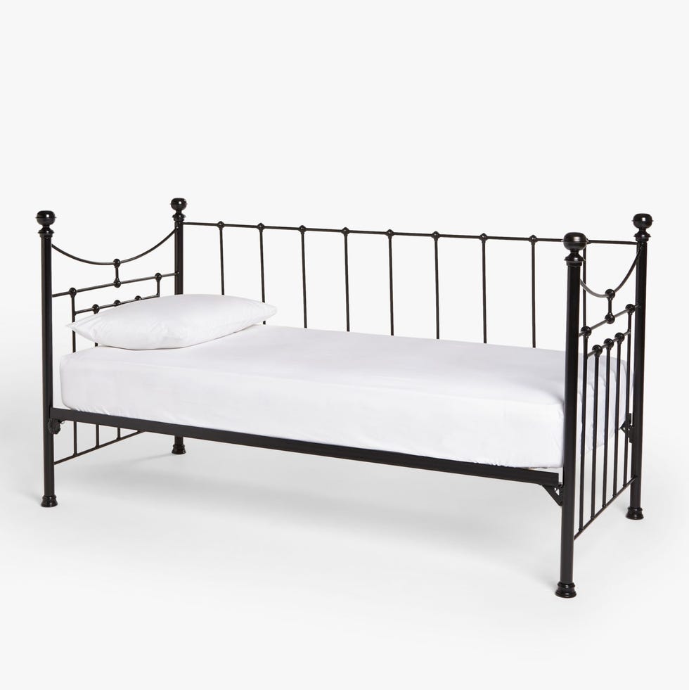 Wrought Iron And Brass Bed Co. Lily Iron Day Bed Frame