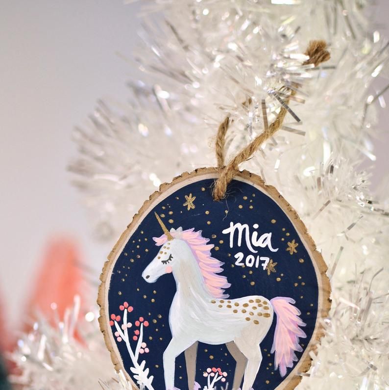 30 Best Unicorn Ornaments - Buy or Make Glitter Unicorn Ornaments