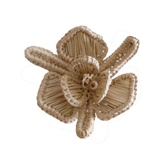 Woven Orchid Napkin Ring (Set/4)