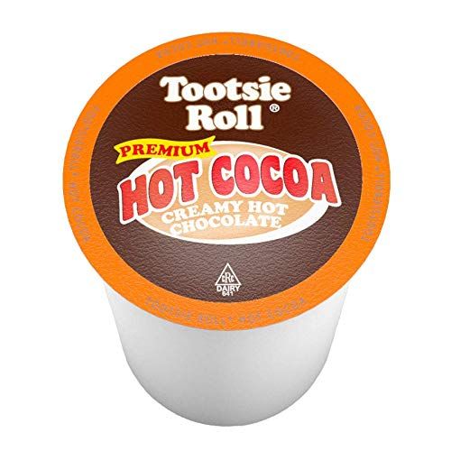 Tootsie Roll Junior Mints Hot Cocoa Pods, Compatible with Keurig K