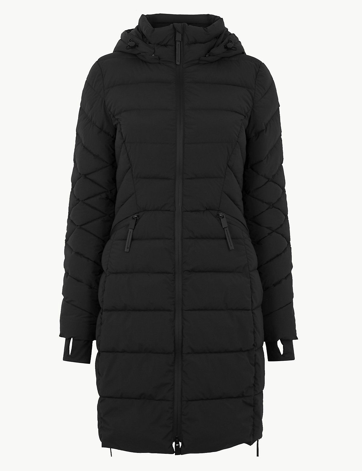 womens puffer coat no hood