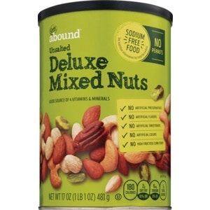 Gold Emblem Abound Unsalted Deluxe Mixed Nuts