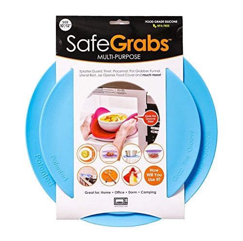 Safe Grabs Multi-Purpose Silicone Microwave Mat 