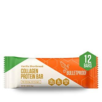 Bulletproof Vanilla Shortbread Collagen Protein Bars