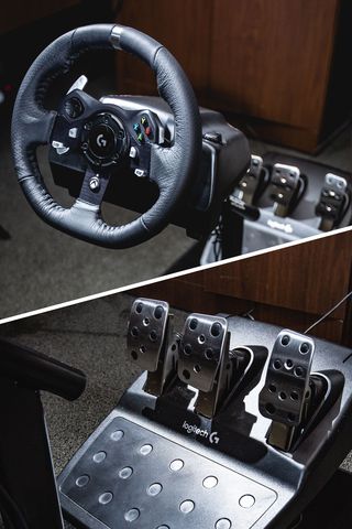 Logitech Dual-Motor Racing Wheel and Pedals