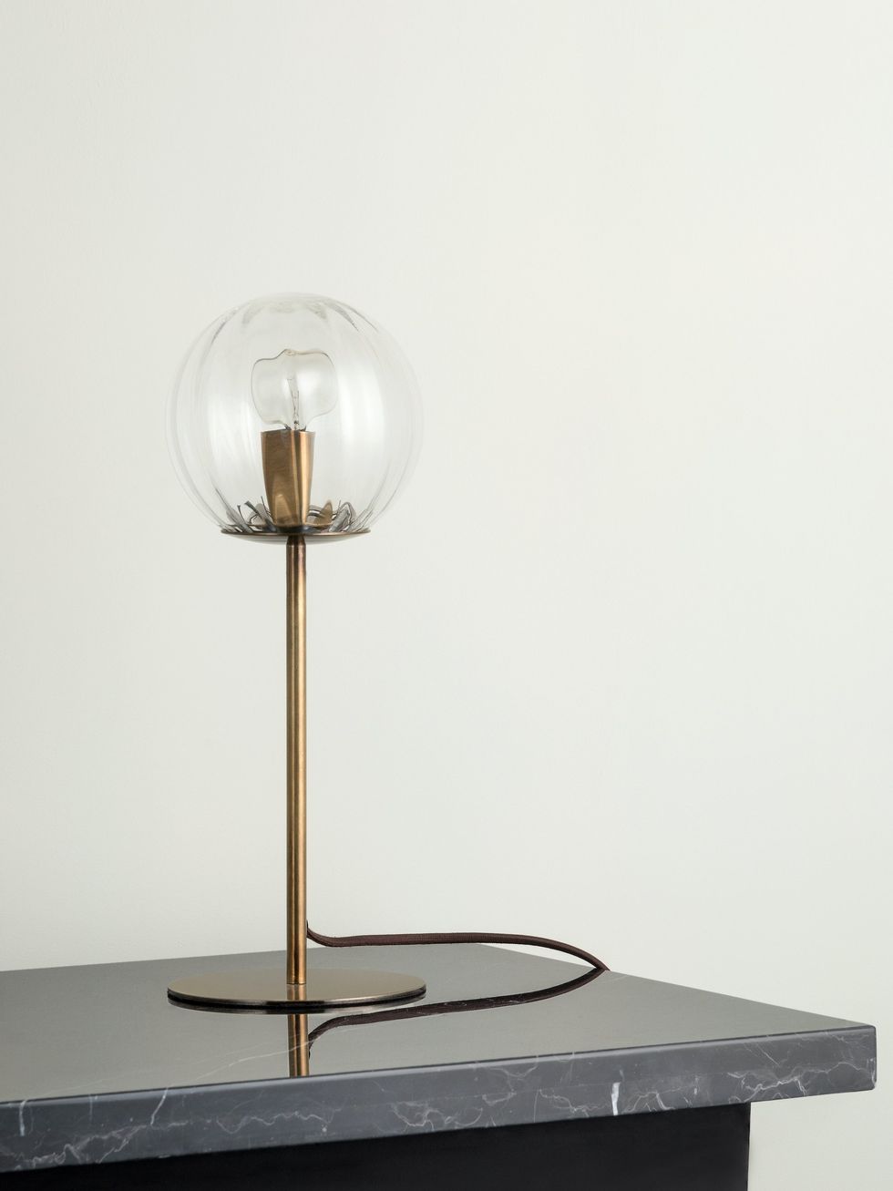 Artis - 1 Light Aged Brass Table Lamp