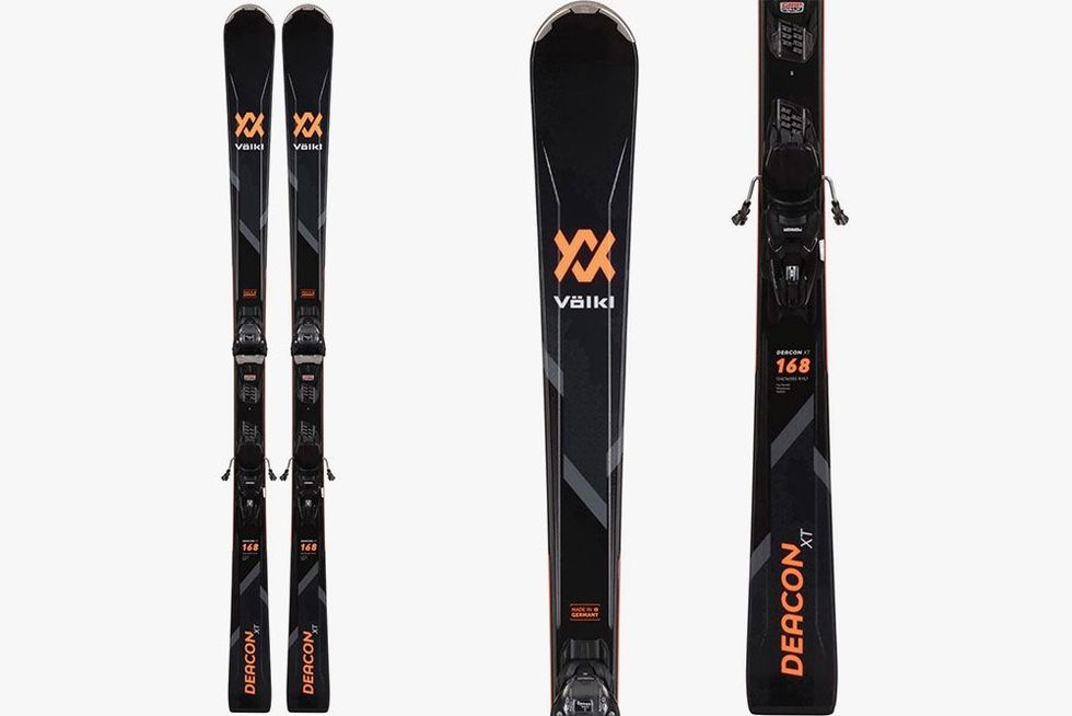 Volkl Deacon XT Skis w/ V-Motion 10 GW Bindings 2021