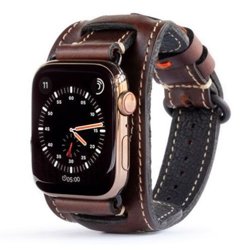 Pad & Quill Lowry Cuff Apple Watch Leather Band