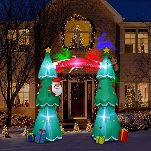 DeHasion Christmas Inflatable Outdoor Decor with Led Light Up Christmas Yard Decoration for Christmas Decorations Outdoor Decor /Xmas Decorations 7ft Length/4ft Height 