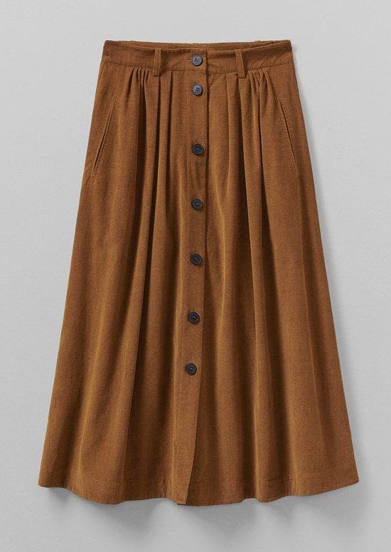 Button Front Skirt, £115