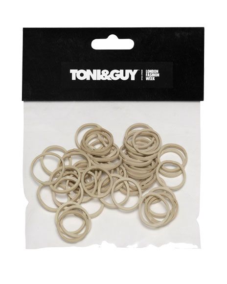 No Pull Braiding Bands Beige 15mm (Pack of 50)