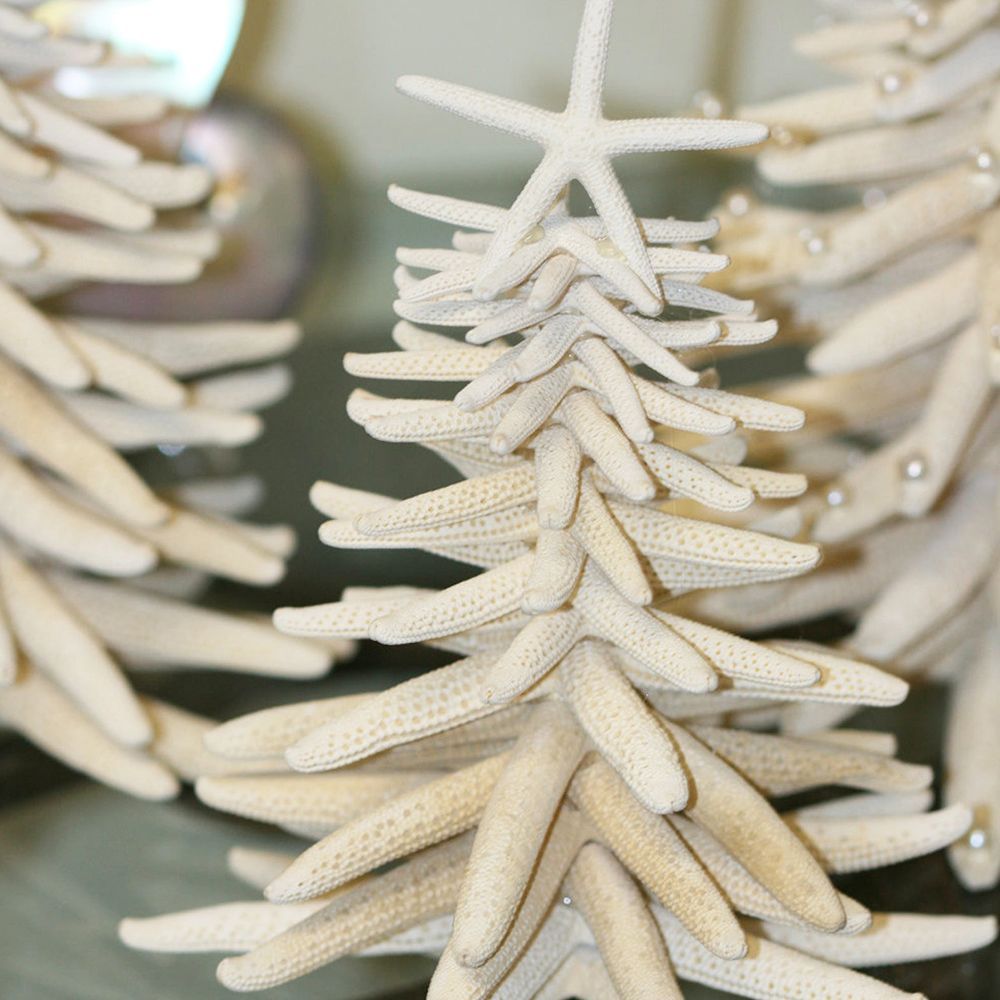 White Starfish Christmas Tree