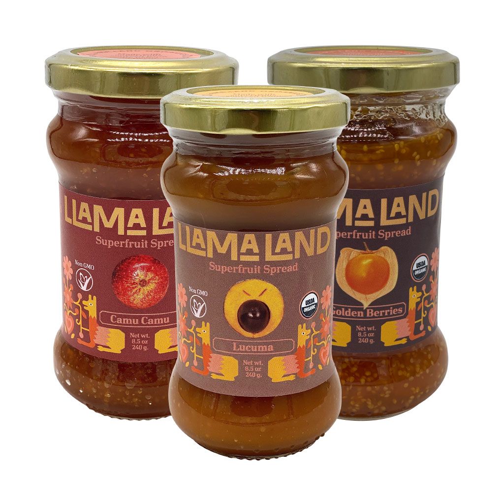 LLamaLand Superfruit Spread Variety Set (6 pack)