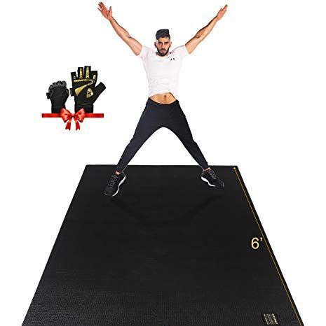 Best Home Gym Exercise Mat - BeyondFit Mom