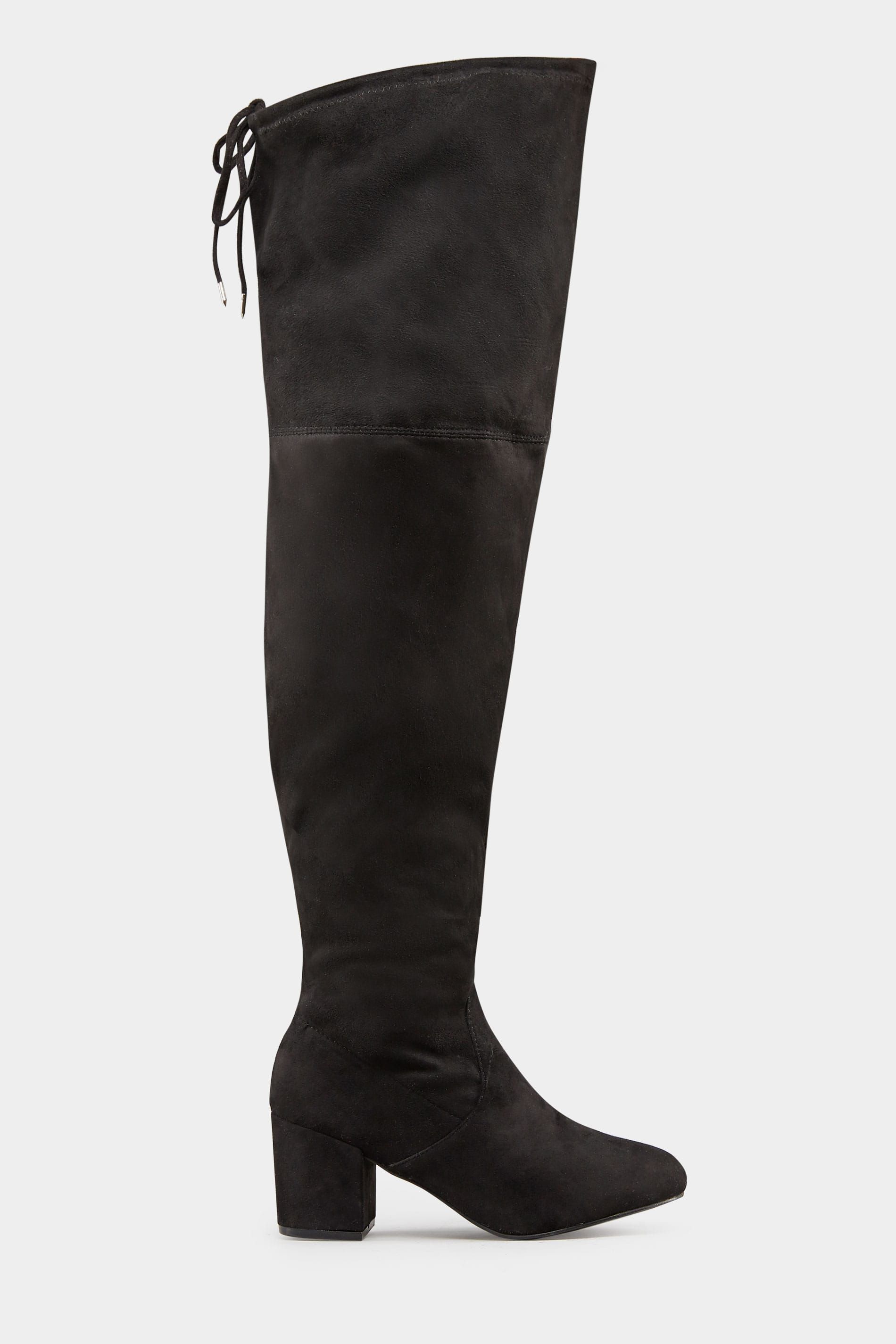 wide fit over the knee boots