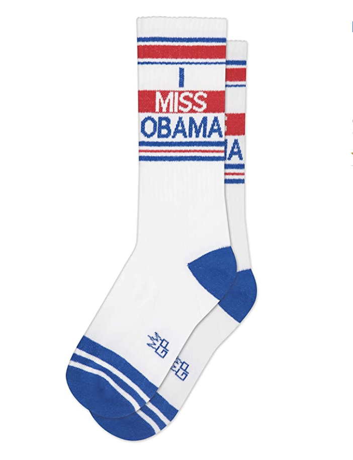I MISS OBAMA Socks