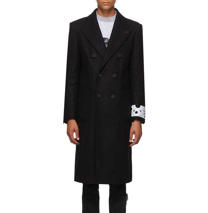 Helano Mens Trench Winter Long Jacket,Wool Blend Single Breasted Lapel Overcoat Slim Fit Business Suits Windbreaker