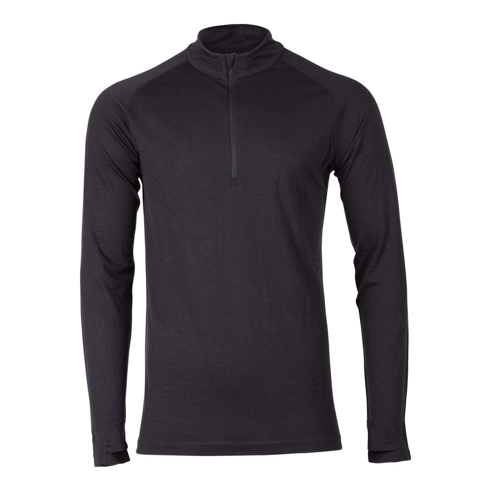 Icebreaker Merino Wool 175 Everyday Half Zip Pullover for Men, Long Sleeve  - Soft, Odor-Resistant Merino Wool Base Layer, Men's, with Stretchy Slim  Fit - Thermal Wool Shirt for - Small, Black 