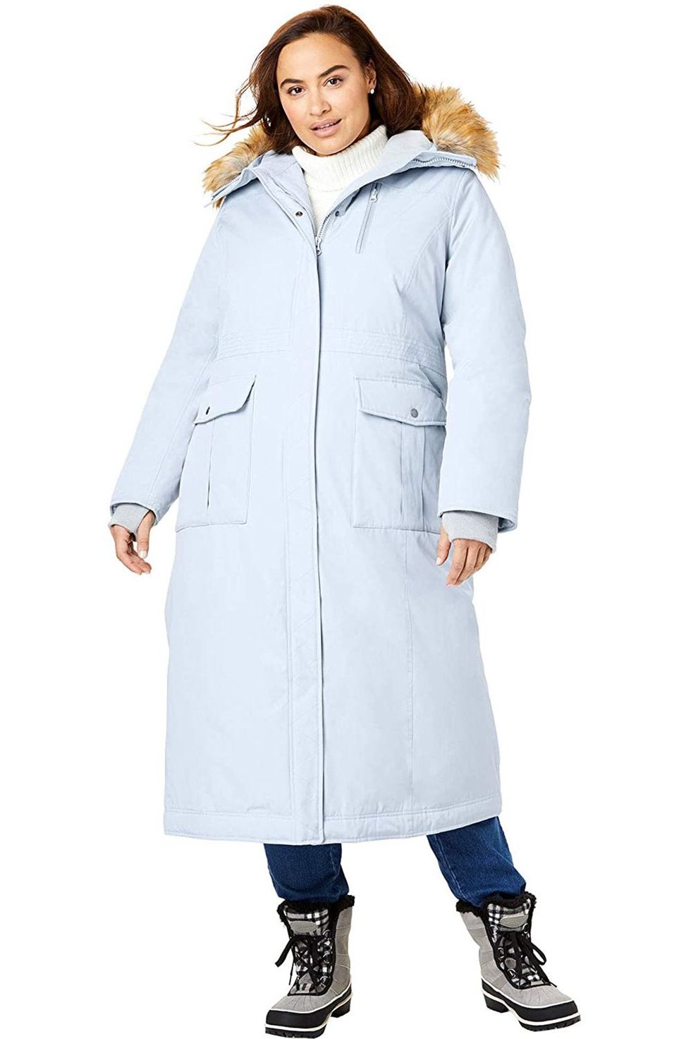 The Arctic Parka in Extra-Long-Length Coat