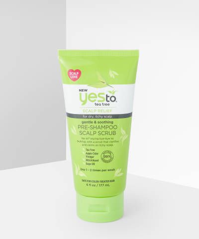 Yes To Tea Tree Gentle & Soothing Pre-Shampoo Scalp Scrub