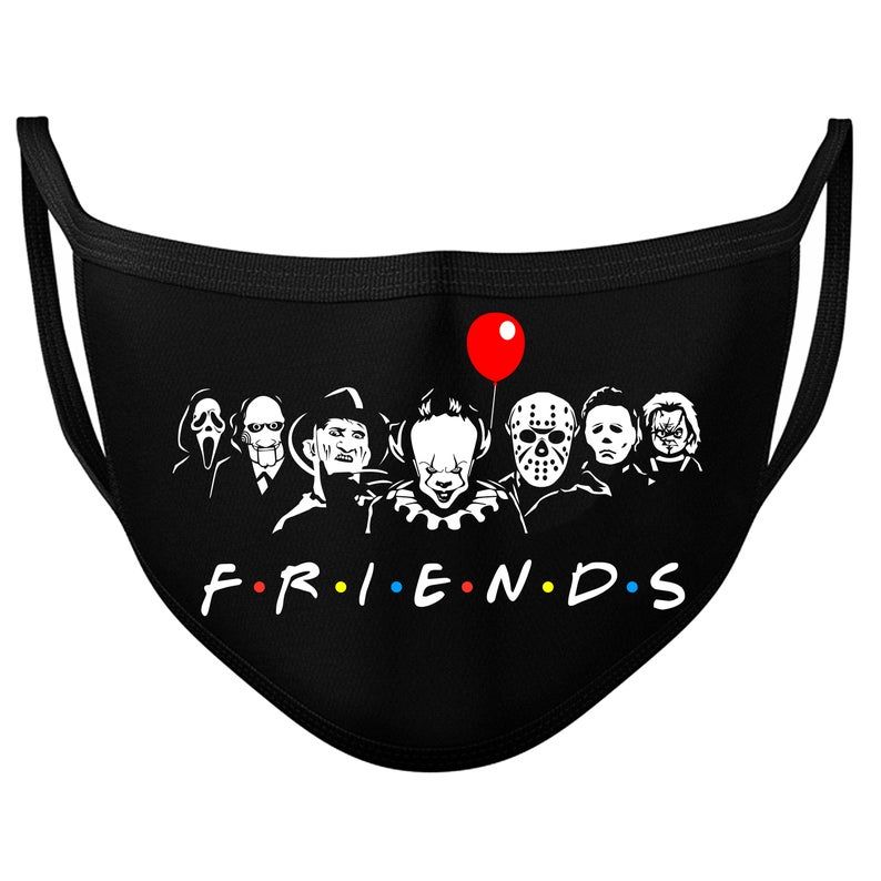 Friends Spoof Halloween Face Mask