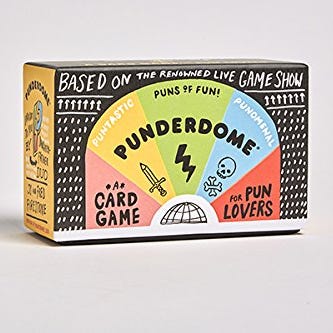 Punderdome: A Card Game for Pun Lovers