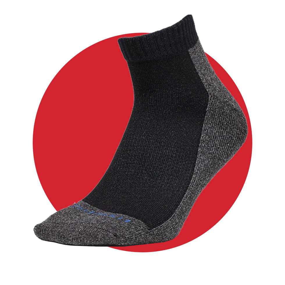 Coolmax Quarter Sock Black + White Bundle (2 Pairs) – Two Blind
